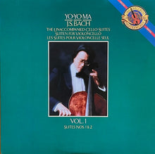 Laden Sie das Bild in den Galerie-Viewer, J.S. Bach*, Yo-Yo Ma : The Unaccompanied Cello Suites  / Suiten Für Violoncello / Les Suites Pour Violoncelle Seul - Vol. 1, Suites Nos. 1 &amp; 2 (LP, Album, RE)
