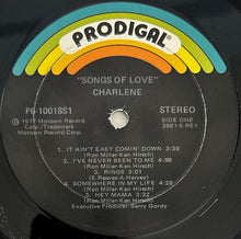 Load image into Gallery viewer, Charlene : Songs Of Love (LP, Album, Mon)
