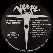 Load image into Gallery viewer, Ben Webster Meets Oscar Peterson : Ben Webster Meets Oscar Peterson (LP, Album, RE, RM, 180)
