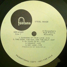 Load image into Gallery viewer, Steel Image : Steel Image (LP, Album, Promo)

