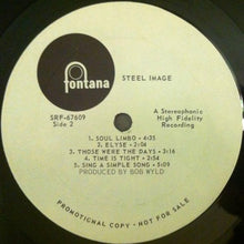 Load image into Gallery viewer, Steel Image : Steel Image (LP, Album, Promo)
