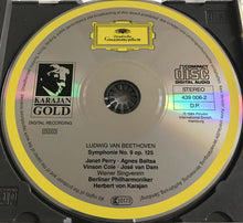 Load image into Gallery viewer, Beethoven*, Janet Perry, Agnes Baltsa, Vinson Cole, José van Dam, Wiener Singverein, Berliner Philharmoniker, Herbert von Karajan : Symphonie No. 9 (CD, Album, RE, RM, PMD)
