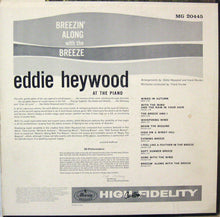 Charger l'image dans la galerie, Eddie Heywood : Breezin' Along With The Breeze (LP, Album, Mono)
