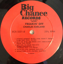 Load image into Gallery viewer, Charles Earland : "Live" Freakin' Off (LP, Album)
