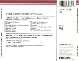 Tchaikovsky*, Antal Dorati, Royal Concertgebouw Orchestra, Amsterdam* : The Nutcracker Suite (Excerpts) (CD, Album)