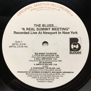 Various : The Blues... "A Real Summit Meeting" (2xLP, Gat)