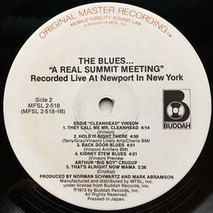 Various : The Blues... "A Real Summit Meeting" (2xLP, Gat)