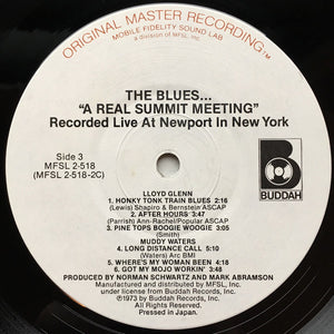 Various : The Blues... "A Real Summit Meeting" (2xLP, Gat)