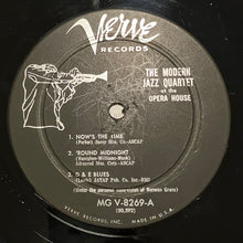 Load image into Gallery viewer, The Modern Jazz Quartet And The Oscar Peterson Trio : At The Opera House (LP, Album, Mono)
