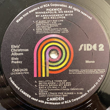 Laden Sie das Bild in den Galerie-Viewer, Elvis Presley : Elvis' Christmas Album (LP, Album, Mono, RE)
