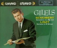 Laden Sie das Bild in den Galerie-Viewer, Gilels* - Schubert*, Liszt* : Schubert: Sonata In D, D. 850/Op. 53 • Liszt: Sonata In B Minor (CD, Comp, RM)
