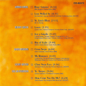 Ray Brown . Benny Green, Ahmad Jamal, Geoff Keezer, Dado Moroni, Oscar Peterson, Lewis Nash : Some Of My Best Friends Are... The Piano Players (CD, Album)