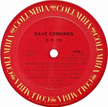Laden Sie das Bild in den Galerie-Viewer, Dave Edmunds : D. E. 7th (LP, Album, Car)
