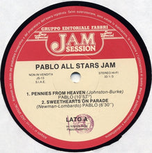 Laden Sie das Bild in den Galerie-Viewer, Pablo All Stars Jam* : Pablo All Stars Jam (LP, RE, RM)
