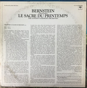 Bernstein*, The London Symphony Orchestra* - Stravinsky* : Le Sacre Du Printemps (LP, Album)