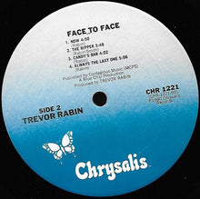 Laden Sie das Bild in den Galerie-Viewer, Trevor Rabin : Face To Face (LP, Album)

