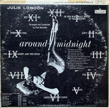 Laden Sie das Bild in den Galerie-Viewer, Julie London : Around Midnight (LP, Album)
