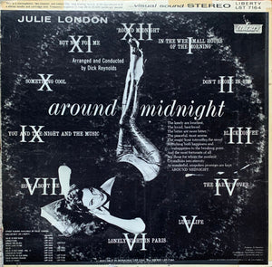 Julie London : Around Midnight (LP, Album)