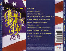 Load image into Gallery viewer, The Allman Brothers Band : The Best Of The Allman Brothers Band Live (CD, Comp, Uni)
