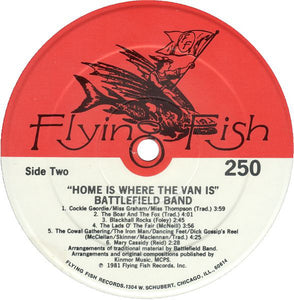 Battlefield Band : Home Is Where The Van Is (LP, Album)