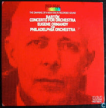 Laden Sie das Bild in den Galerie-Viewer, Bartók* - Eugene Ormandy, The Philadelphia Orchestra : Concerto For Orchestra (LP, Album, Red)
