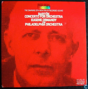 Bartók* - Eugene Ormandy, The Philadelphia Orchestra : Concerto For Orchestra (LP, Album, Red)