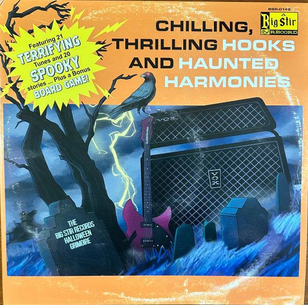 Various : Chilling, Thrilling Hooks And Haunted Harmonies - A Big Stir Records Halloween Grimoire (2xLP, Comp, Gre)