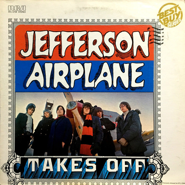 Jefferson Airplane : Jefferson Airplane Takes Off (LP, Album, RE)