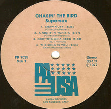 Load image into Gallery viewer, Supersax : Chasin' The Bird (LP, Album)
