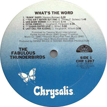 Laden Sie das Bild in den Galerie-Viewer, The Fabulous Thunderbirds : What's The Word (LP, Album)
