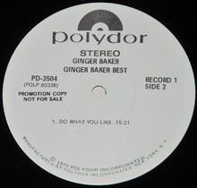 Load image into Gallery viewer, Ginger Baker : At His Best (2xLP, Comp, Promo, Top)
