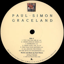 Laden Sie das Bild in den Galerie-Viewer, Paul Simon : Graceland (LP, Album, RSD, RE, RM, 25t)
