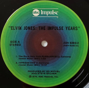 Elvin Jones : The Impulse Years (2xLP, Comp)