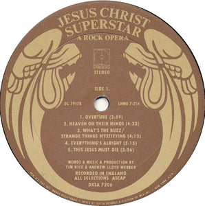 Andrew Lloyd Webber And Tim Rice : Jesus Christ Superstar (2xLP, Album, RP)