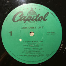 Load image into Gallery viewer, Lou Rawls : Live! (LP, Album, RE)
