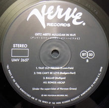 Load image into Gallery viewer, Stan Getz Meets Gerry Mulligan : Getz Meets Mulligan In Hi-Fi (LP, Album, RE)
