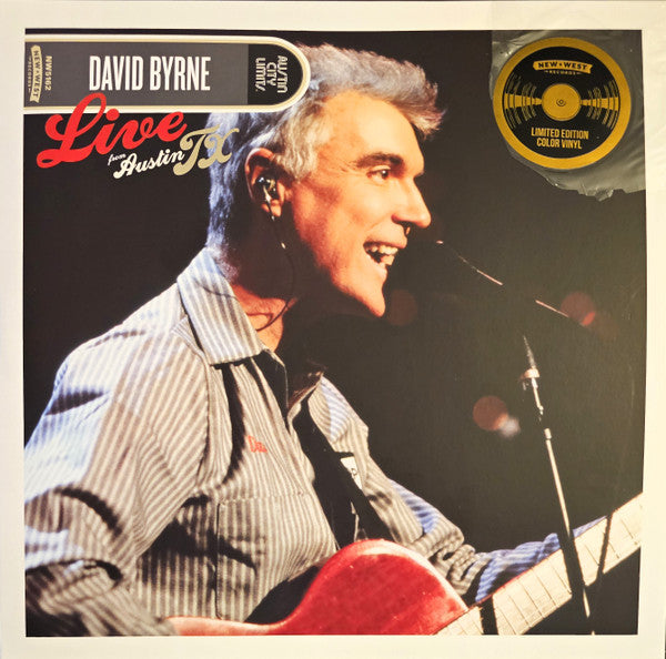David Byrne : Live From Austin TX (2xLP, Album, Ltd, RE, RP, 150)