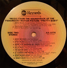 Load image into Gallery viewer, Various : Pretty Baby (Music From The Soundtrack Of The Paramount Motion Picture) (LP, Album)
