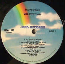 Laden Sie das Bild in den Galerie-Viewer, Lloyd Price : Greatest Hits (LP, Comp)

