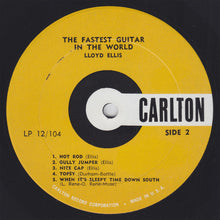 Laden Sie das Bild in den Galerie-Viewer, Lloyd Ellis : The Fastest Guitar In The World (LP, Album, Mono)
