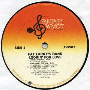 Fat Larry's Band : Lookin' For Love (LP, Album)