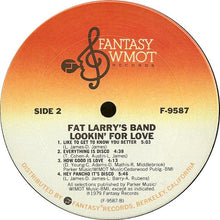 Laden Sie das Bild in den Galerie-Viewer, Fat Larry&#39;s Band : Lookin&#39; For Love (LP, Album)
