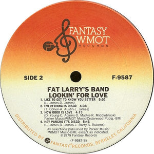 Fat Larry's Band : Lookin' For Love (LP, Album)