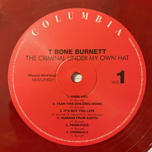 Load image into Gallery viewer, T Bone Burnett* : The Criminal Under My Own Hat (LP, Album, Ltd, Num, RE, Red)
