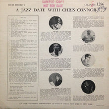 Laden Sie das Bild in den Galerie-Viewer, Chris Connor : A Jazz Date With Chris Connor (LP, Album, Mono)
