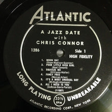 Laden Sie das Bild in den Galerie-Viewer, Chris Connor : A Jazz Date With Chris Connor (LP, Album, Mono)
