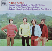 Laden Sie das Bild in den Galerie-Viewer, The Kinks : Kinda Kinks (LP, Album, RE)
