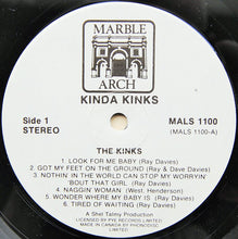 Laden Sie das Bild in den Galerie-Viewer, The Kinks : Kinda Kinks (LP, Album, RE)
