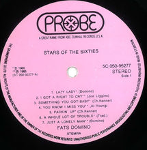 Load image into Gallery viewer, Fats Domino : Stars Of The Sixties (LP, Album, Comp)
