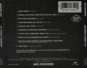 George Strait : #7 (CD, Album, Club)